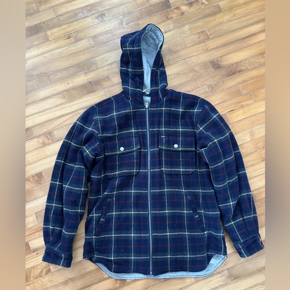 Ralph Lauren Polo 100% wool jacket/ hoodie